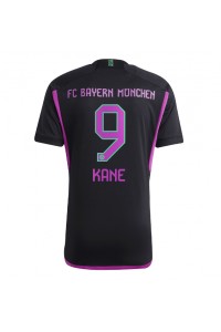 Bayern Munich Harry Kane #9 Jalkapallovaatteet Vieraspaita 2023-24 Lyhythihainen
